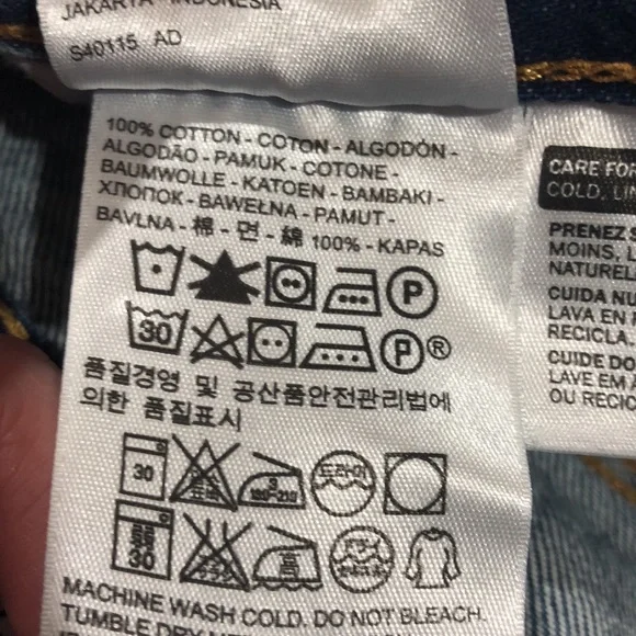 Levi's White Oak Cone Denim Wedgie Icon Foothills Button Fly High Rise Jeans - Picture 12 of 16